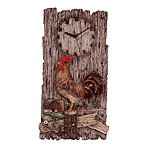 Image of ALAB. ROOSTER WALL CLOCK
