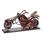 Image of MUS. CHOPPER METAL SCULPTURE