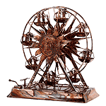 Image of MUS. FERRIS WHEEL METAL SCULP.