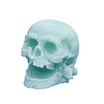 Image of ALAB GLOW IN THE DARK SKULL